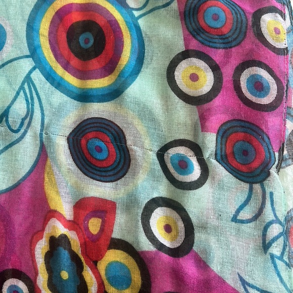 Whimsical Printed Infinity Scarf - Picture 7 of 8